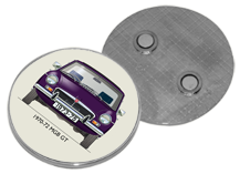 MGB GT 1973-75 Round Fridge Magnet